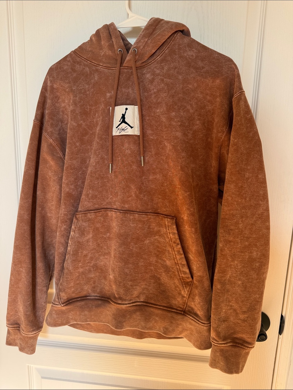 Jordan Washed Rust Brown Pullover Hoodie